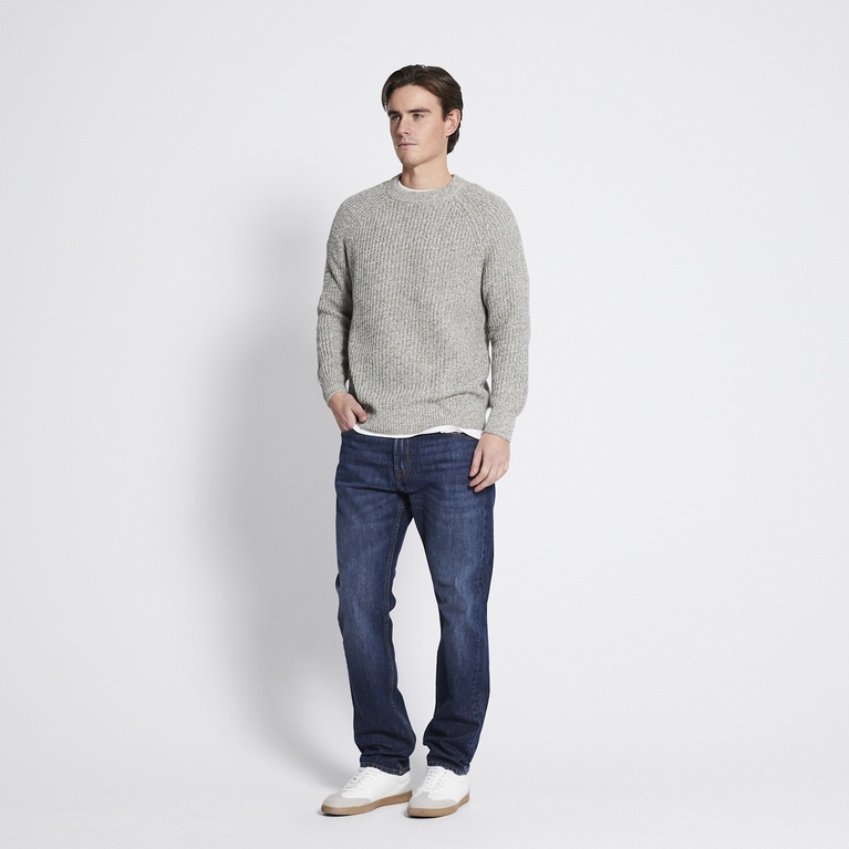 Rib-knit sweater "Rob Twisted" Green 4